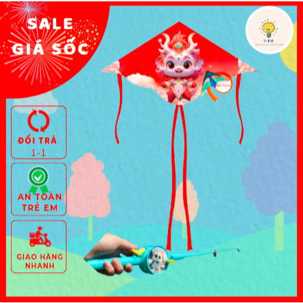 Kì lân Đỏ(1m)