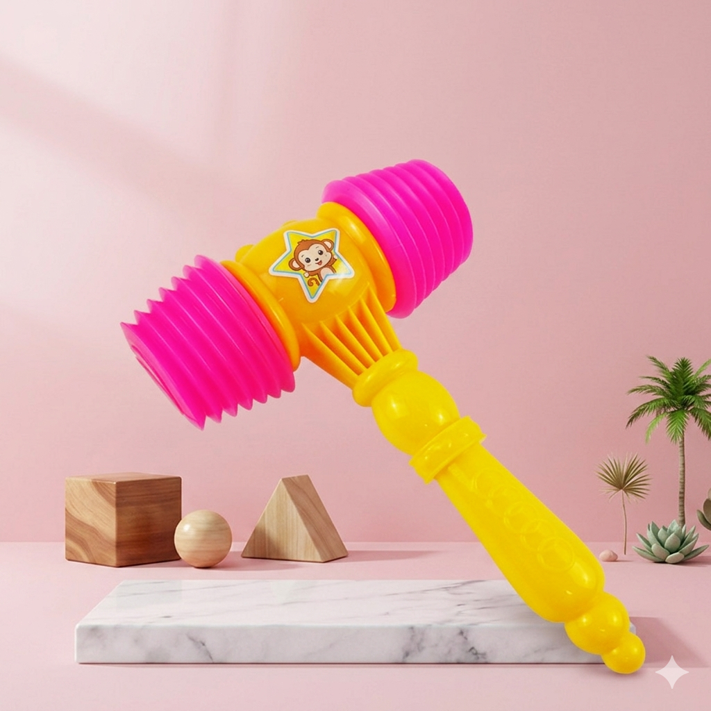 Đồ Chơi Búa Nhựa 2 Đầu Kêu Chút Chít Cho Bé - Vui Nhộn, Thỏa Sức Vui Đùa Bên Gia Đình Và Bạn Bè