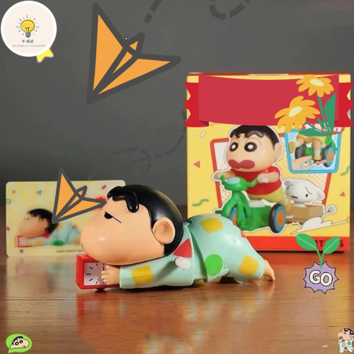 Đồ Chơi Shin Cậu Bé Bút Chì  Nằm Bò Ủn Mông Siêu Đáng yêu cho các bé